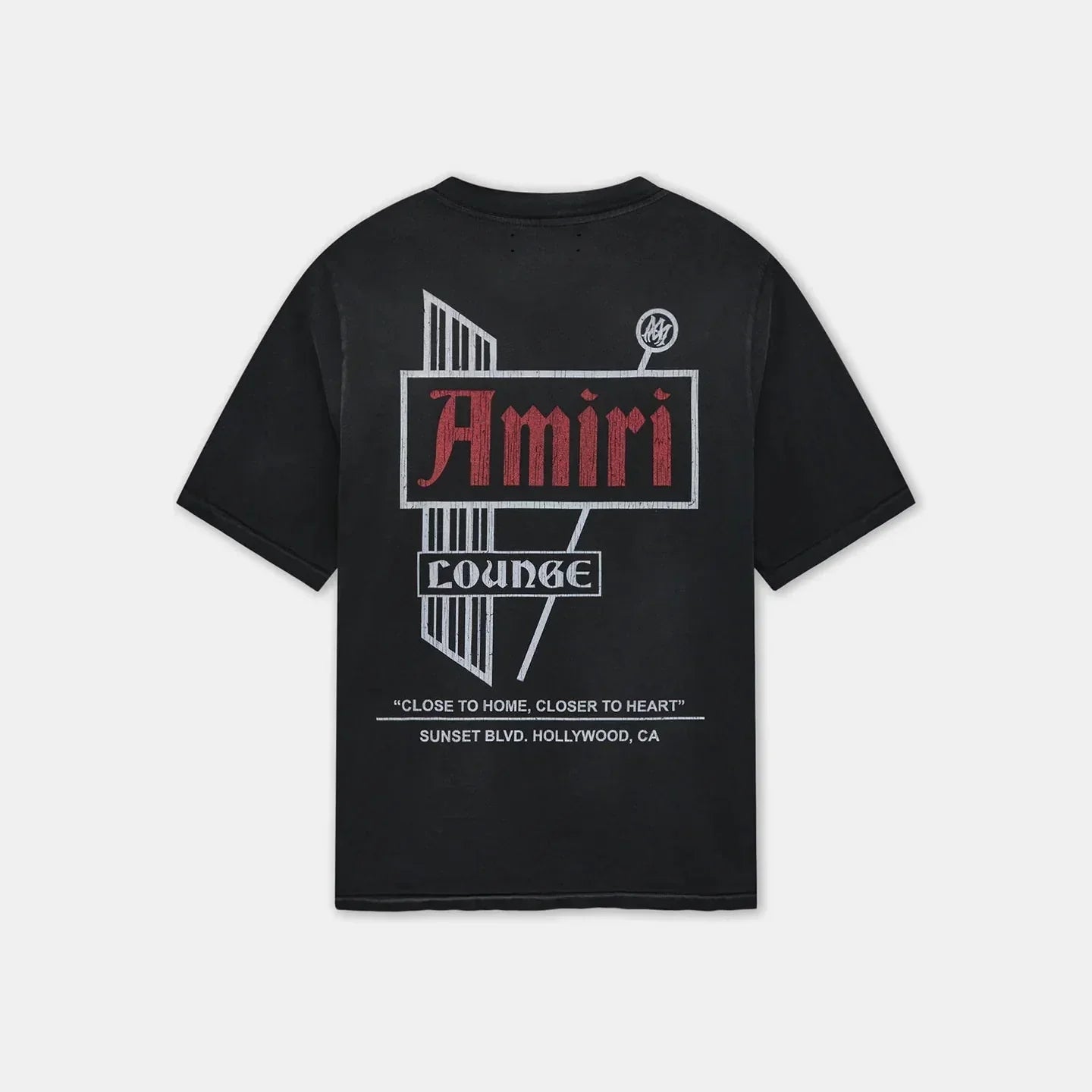 VINTAGE LOUNGE BLACK T-SHIRT