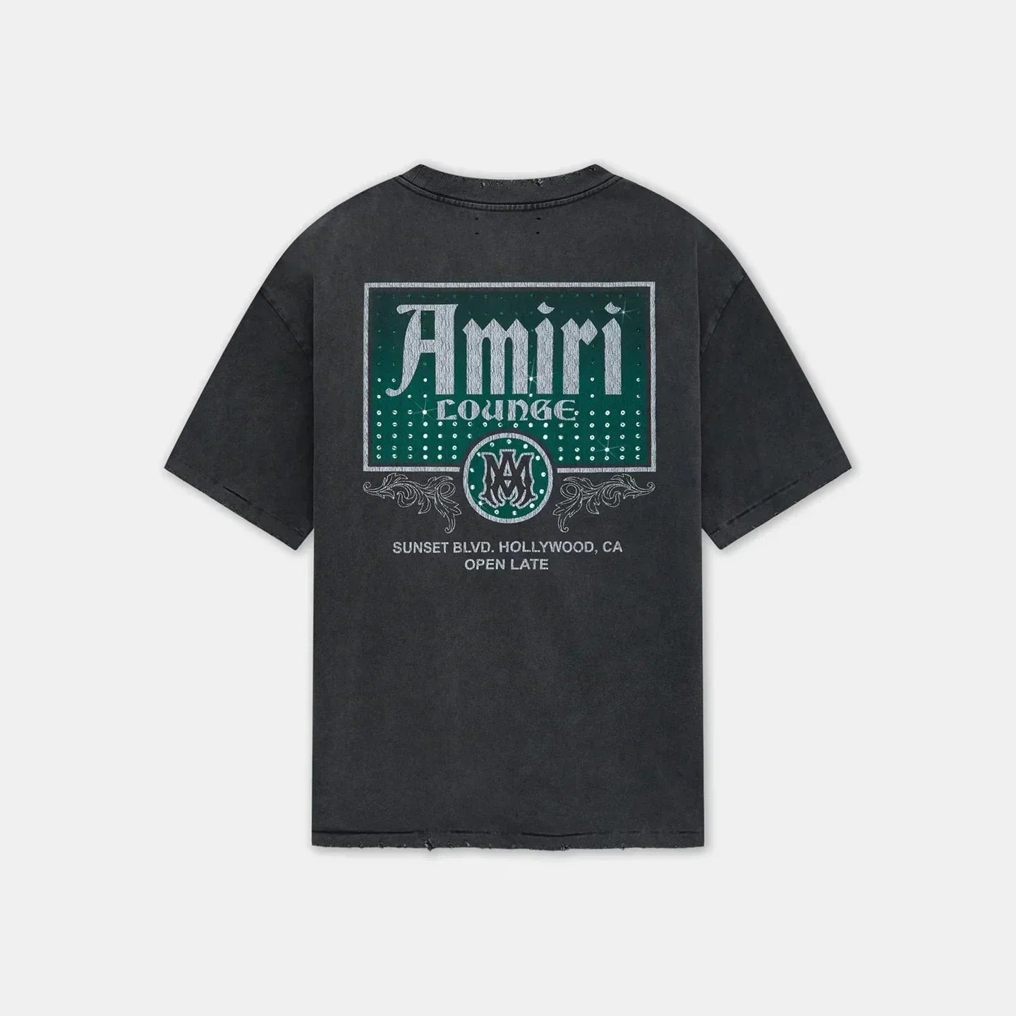 VINTAGE CRYSTAL LOUNGE BLACK T-SHIRT