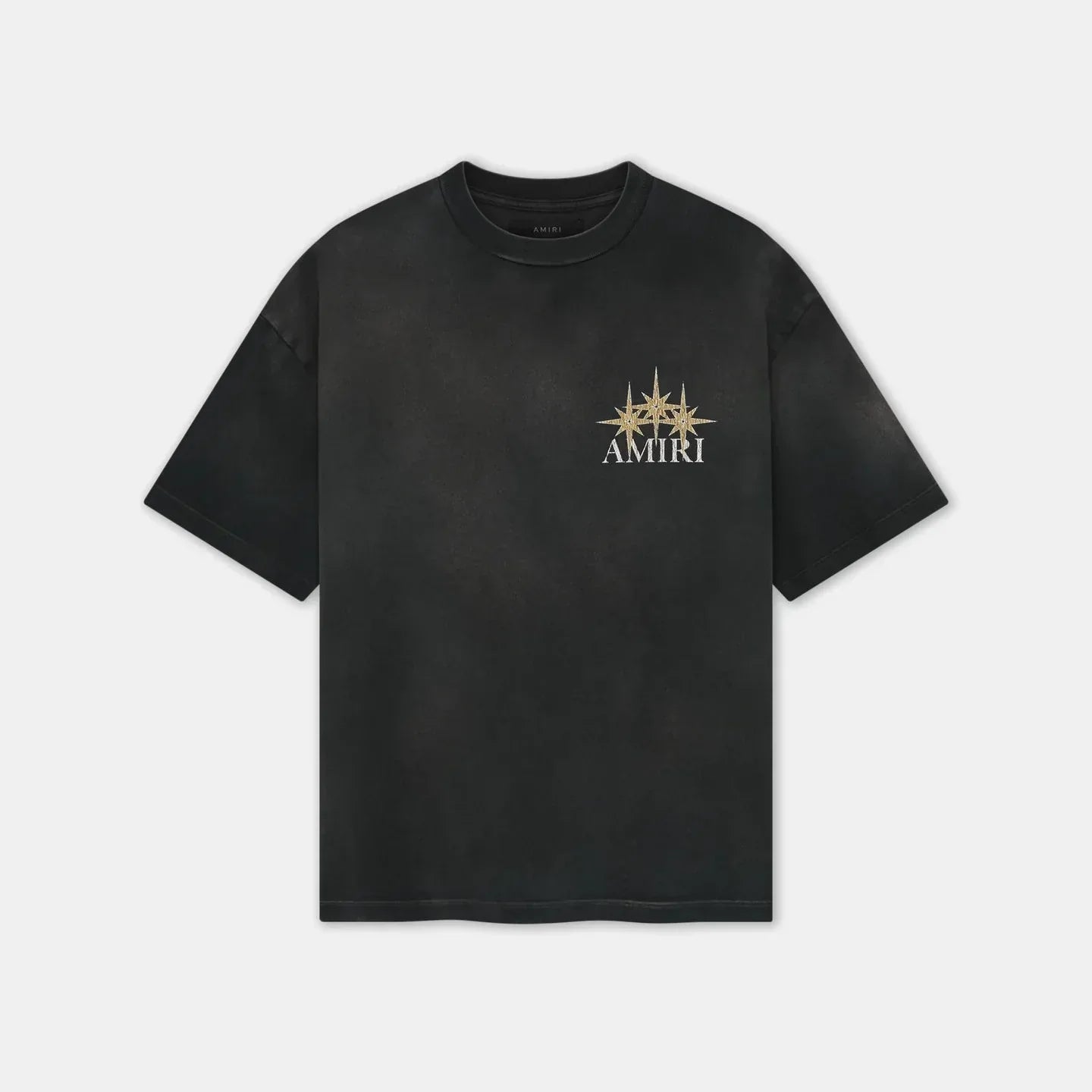 VINTAGE STARBURST BLACK OVERSIZED T-SHIRT