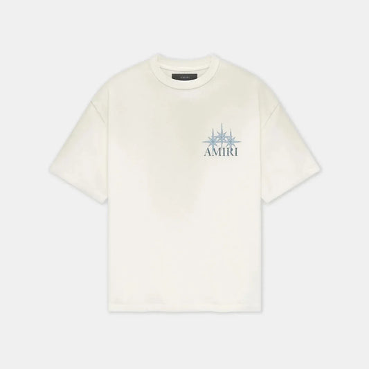VINTAGE STARBURST IVORY OVERSIZED T-SHIRT