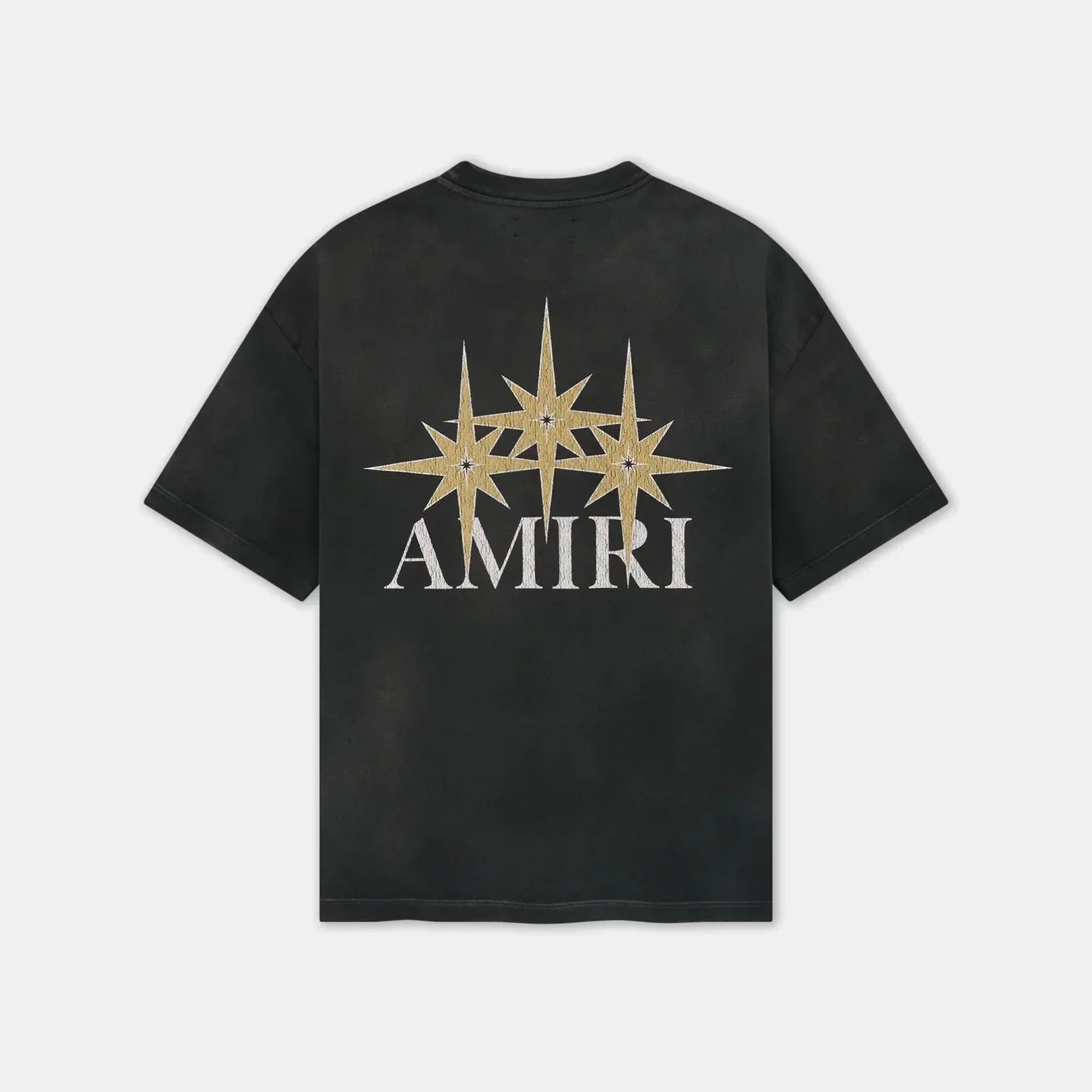 VINTAGE STARBURST BLACK OVERSIZED T-SHIRT